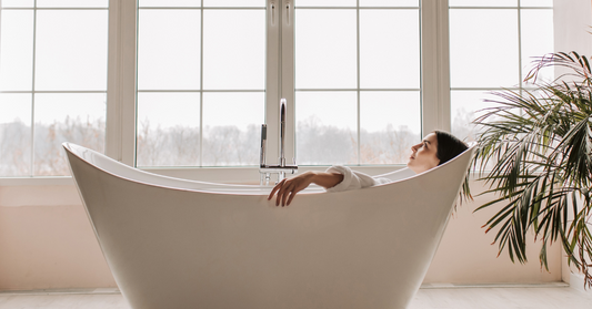 The Healing Powers of Baths for Mums using Murphy & Daughters bath salts