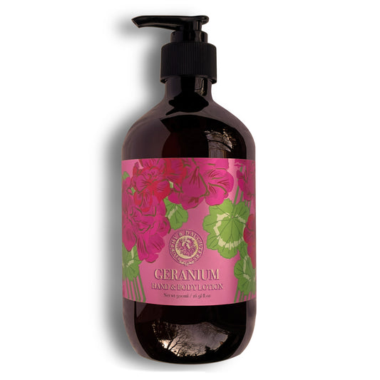 Hand & Body Lotion - Geranium