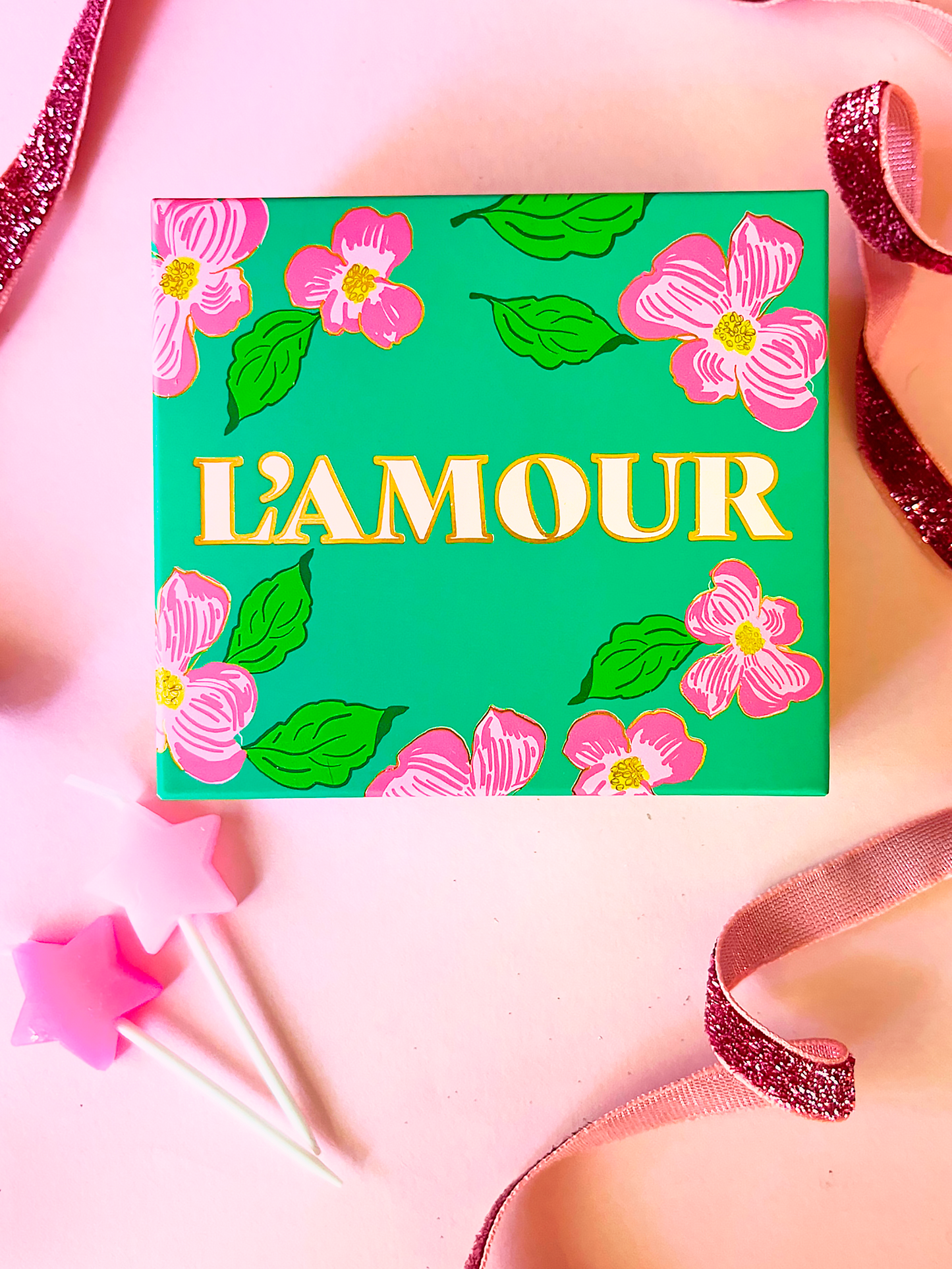 Message on a Soap - L'AMOUR (Geranium)