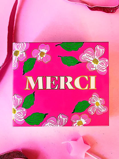 Message on a Soap - MERCI (Rose)