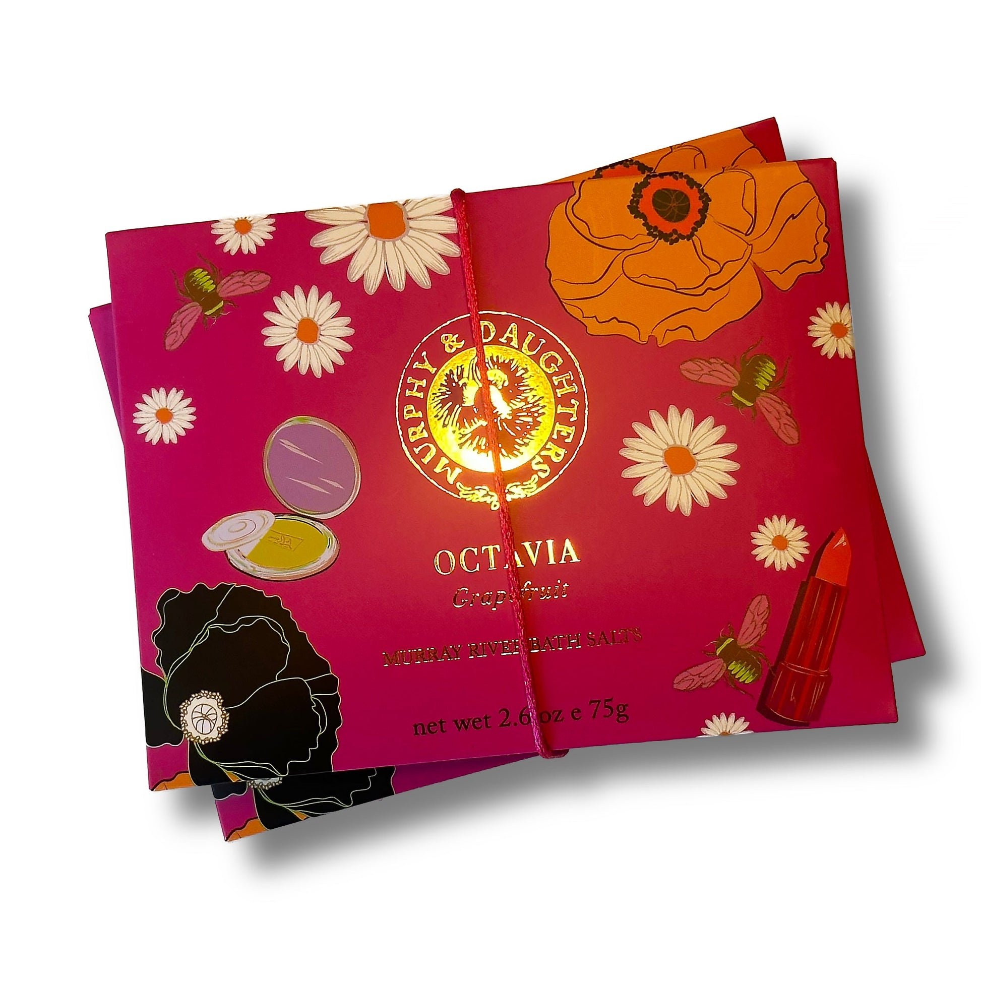 A Pair of Bath Salt Sachets - Grapefruit Murphy & Daughters