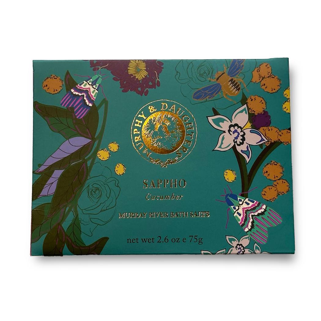 A Pair of Bath Salt Sachets - Cucumber Murphy & Daughters