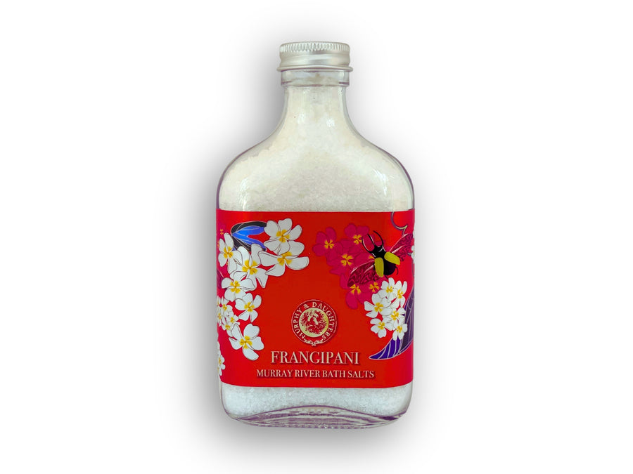Bath Salts in a Bottle- Frangipani