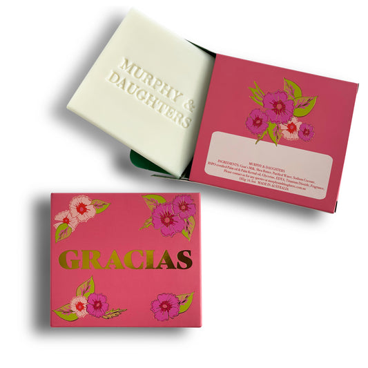 Message on a Soap - GRACIAS (Frangipani)