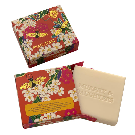 Boxed Frangipani Soap - 185 grams