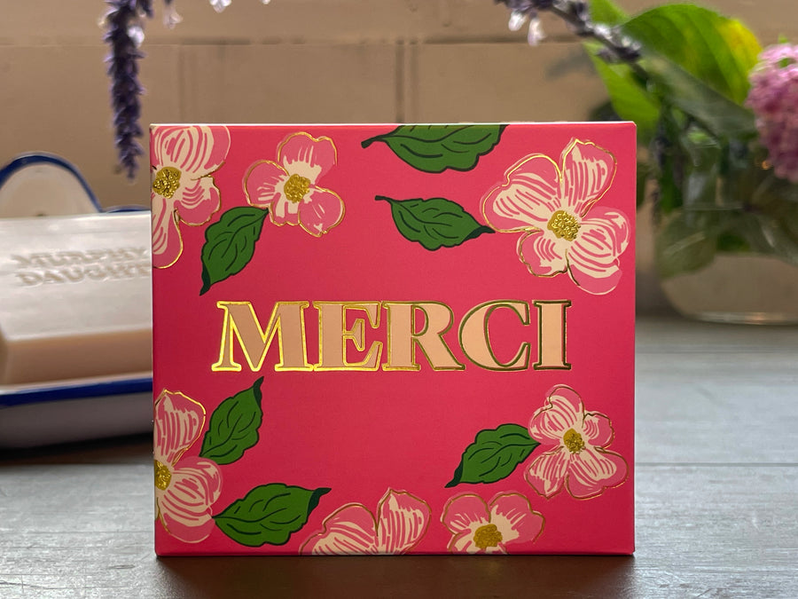 Message on a Soap - MERCI (Rose)