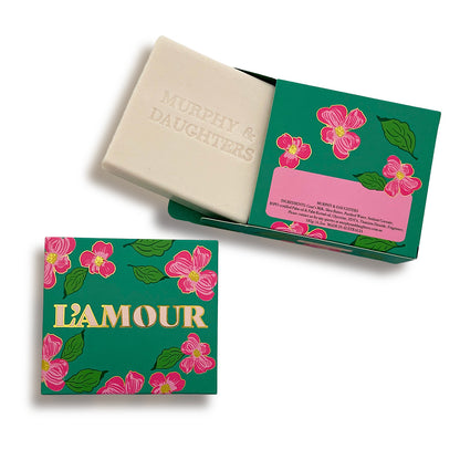 Message on a Soap - L'AMOUR (Geranium)